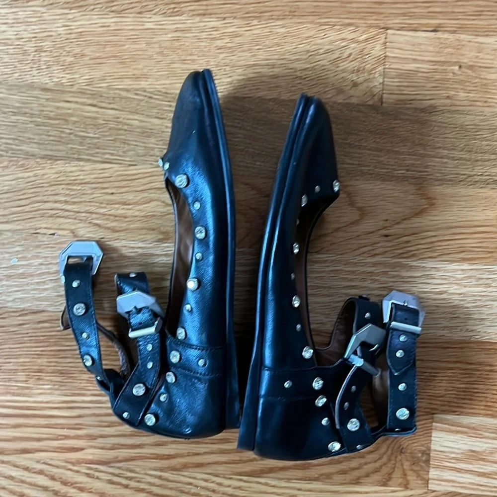 Free People Mystic Diamanté Flats Size 6.5 New - Picture 8 of 15